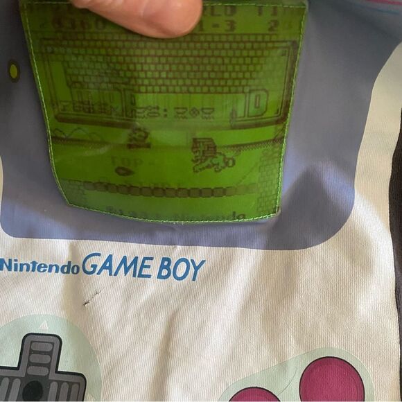 H&M Nintendo kids Game Boy Graphic T-Shirt - gray size 8 - Picture 3 of 6